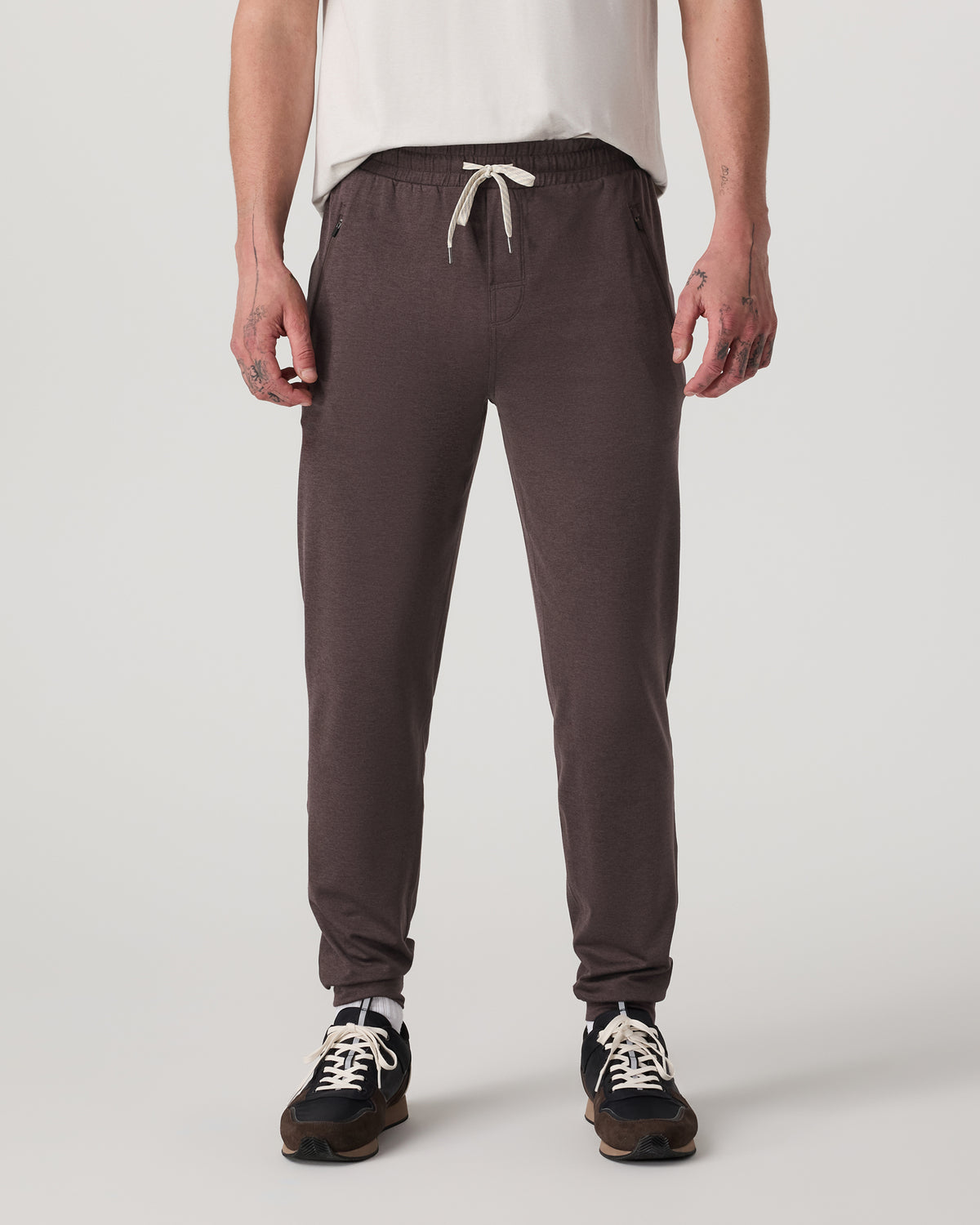 Men's Ponto Performance Jogger 30" Sangria Heather