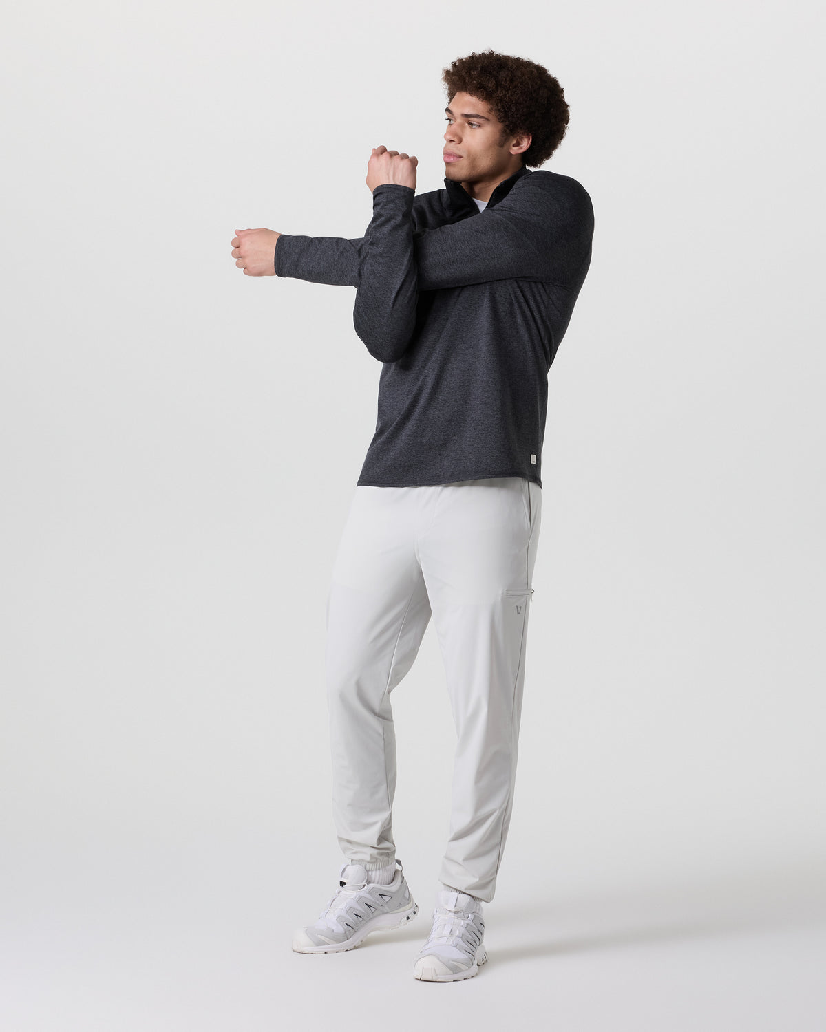 Fleet Sport Jogger Men's Sky Grey Lightweight Joggers - Image 4