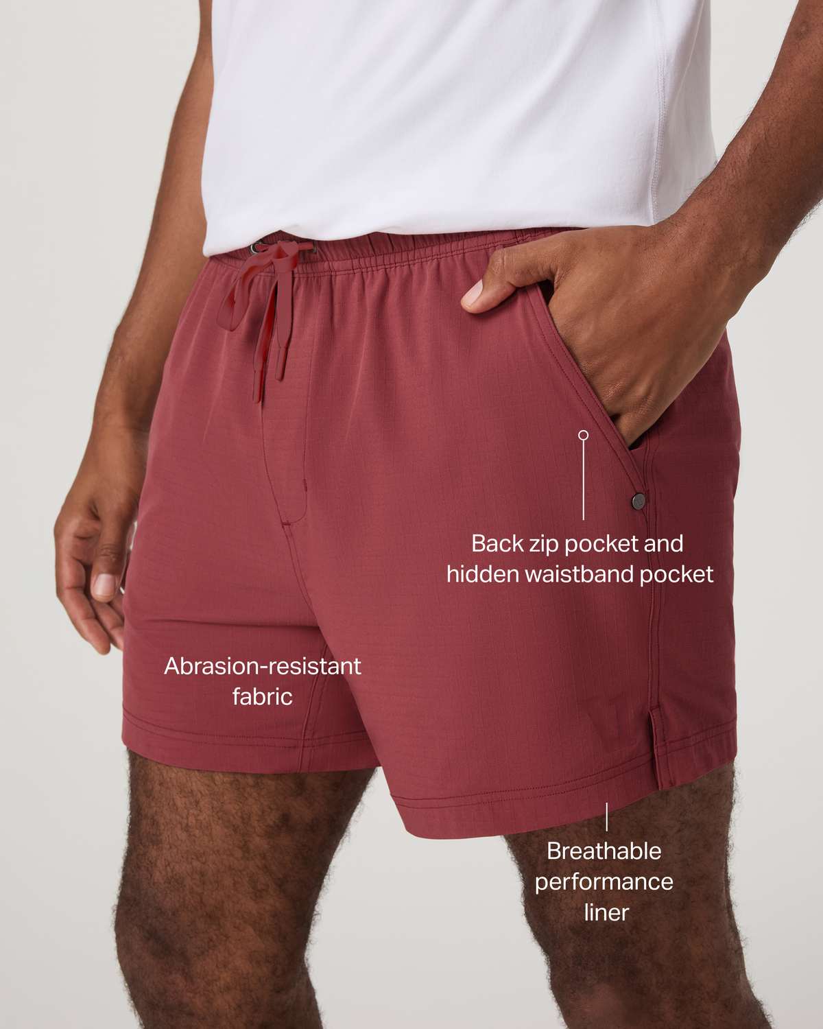 HardKore Short Lined 5" Men's Fire Performance Shorts - Image 2