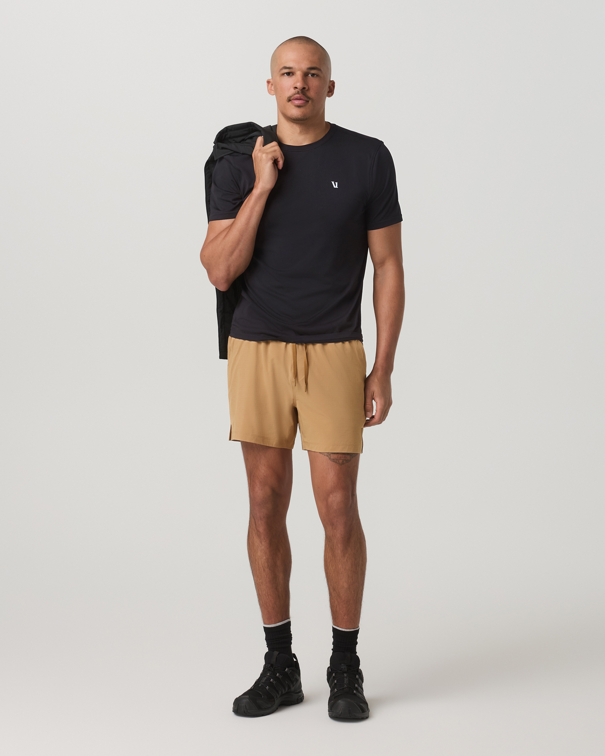 HardKore Short Lined 5" Men's Burlap Performance Shorts - Image 5