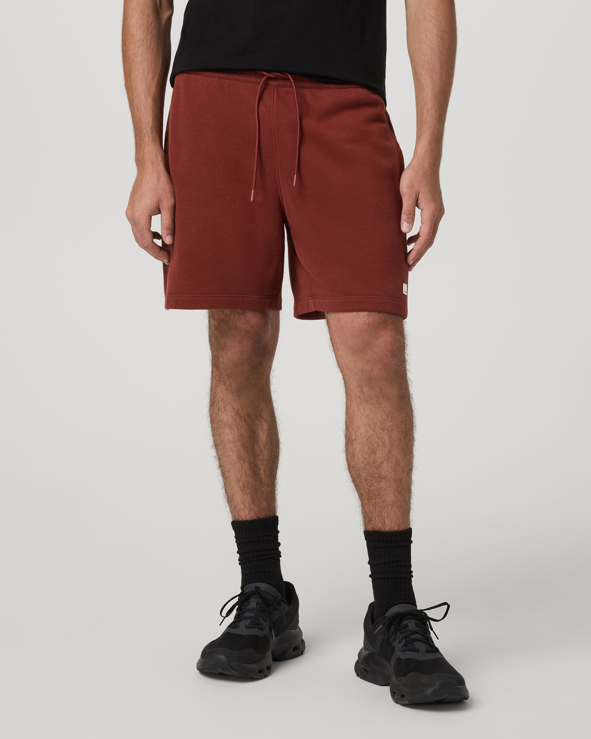 Cypress Vintage Short 7" Men's Firebrick Fleece Shorts