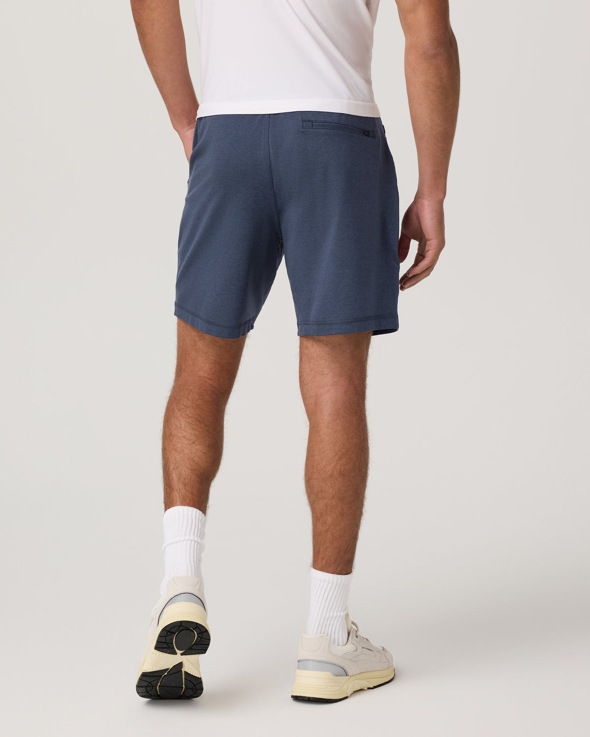 Ponto Performance Short 7" Men's Azure Heather Shorts - Image 3