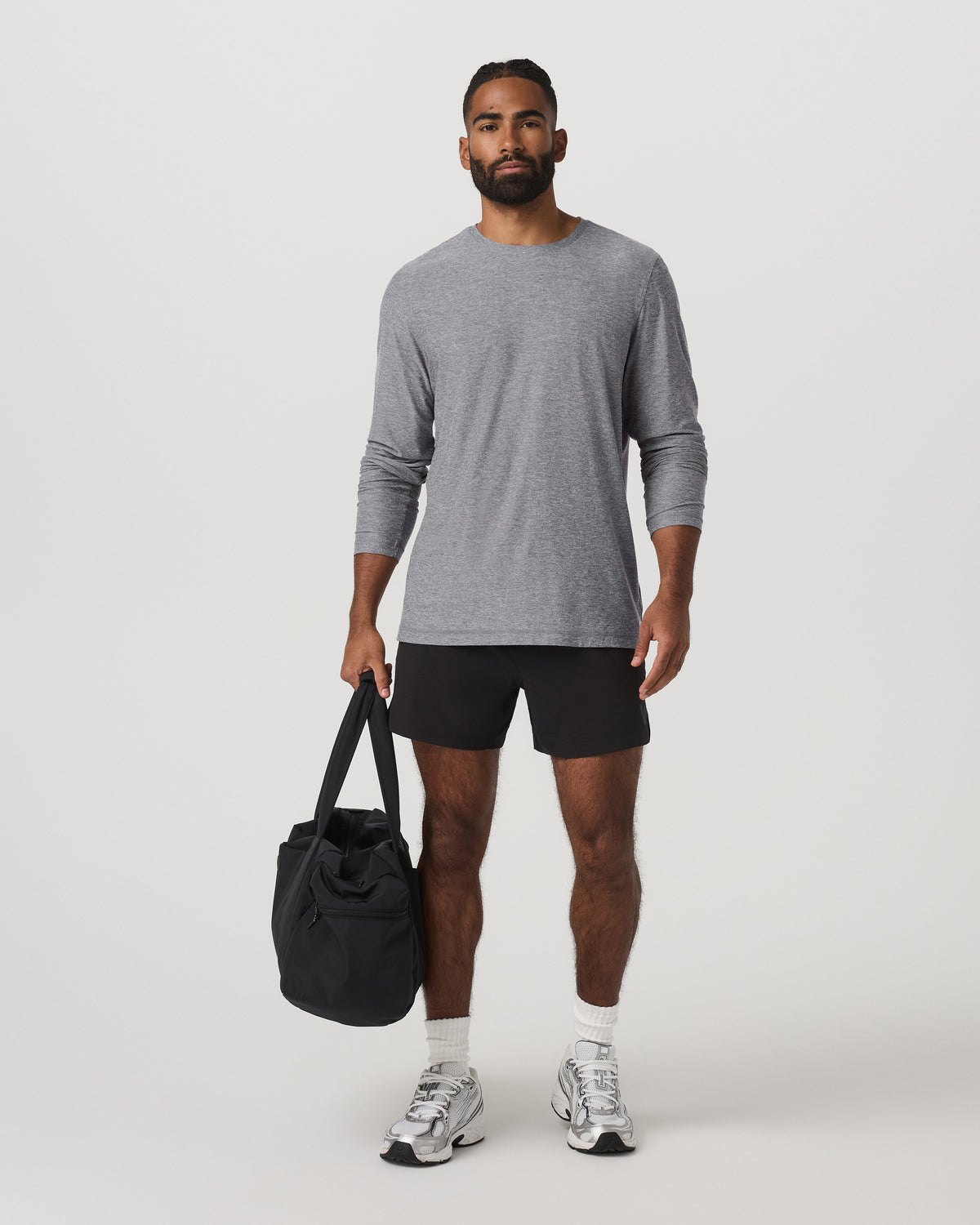 HardKore Short Lined 5" Men's Black Performance Shorts - Image 4