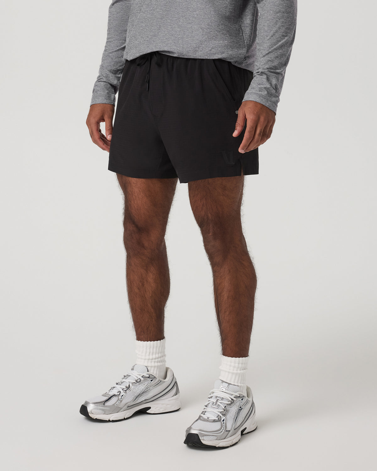 HardKore Short Lined 5" Men's Black Performance Shorts - Image 5