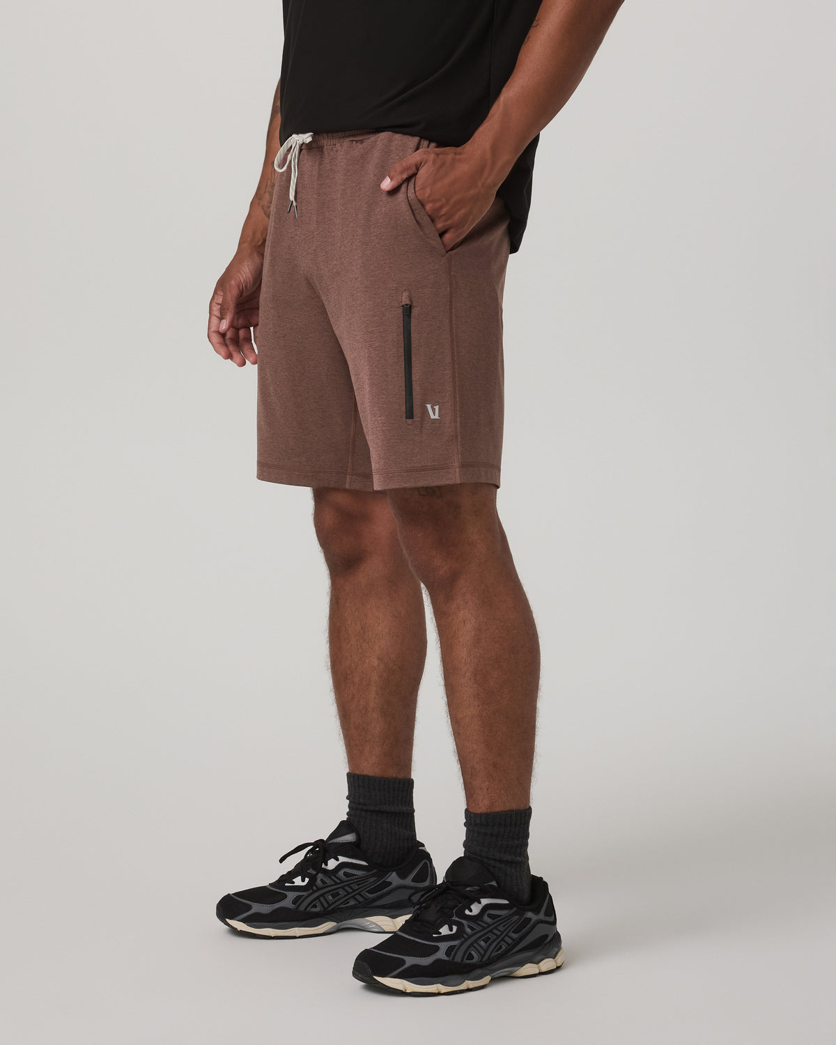Sunday Performance Short 8" Men's Sable Heather Shorts - Image 5