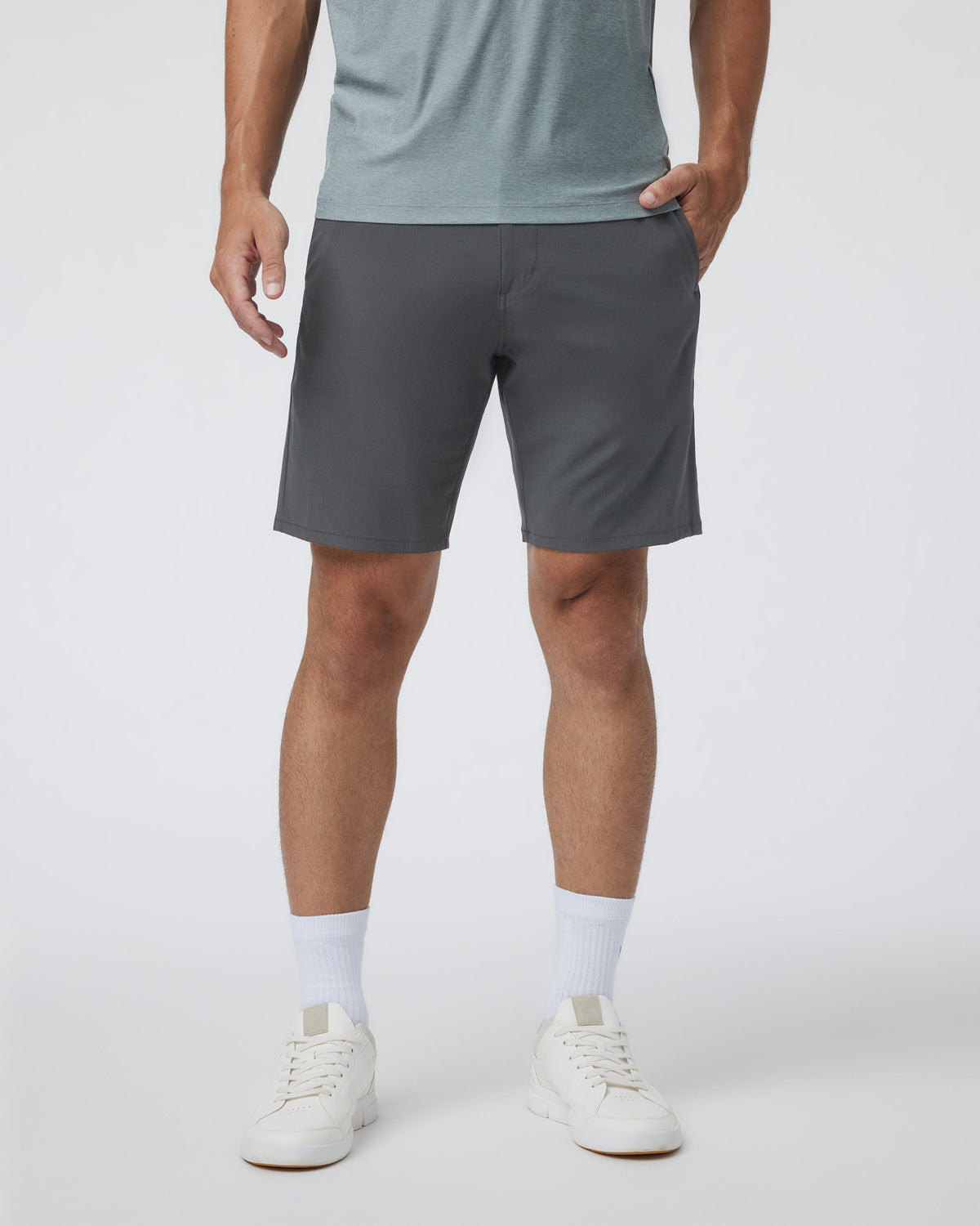 Aim Short Charcoal Men's Tailored Shorts Clothing - Image 5