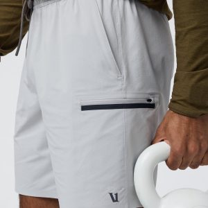 Grafton Short Unlined Classic Fit 7" Sky Grey