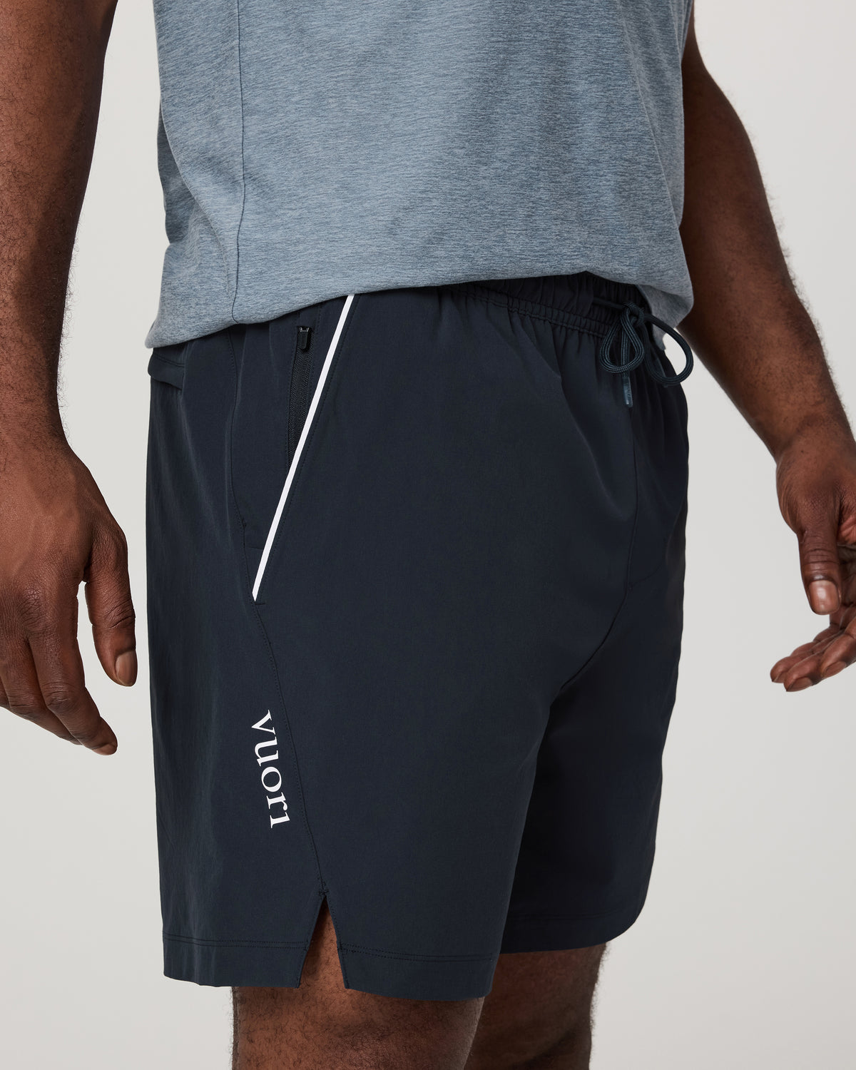 Crosscourt Short Unlined 7" Men's Navy Tennis Shorts