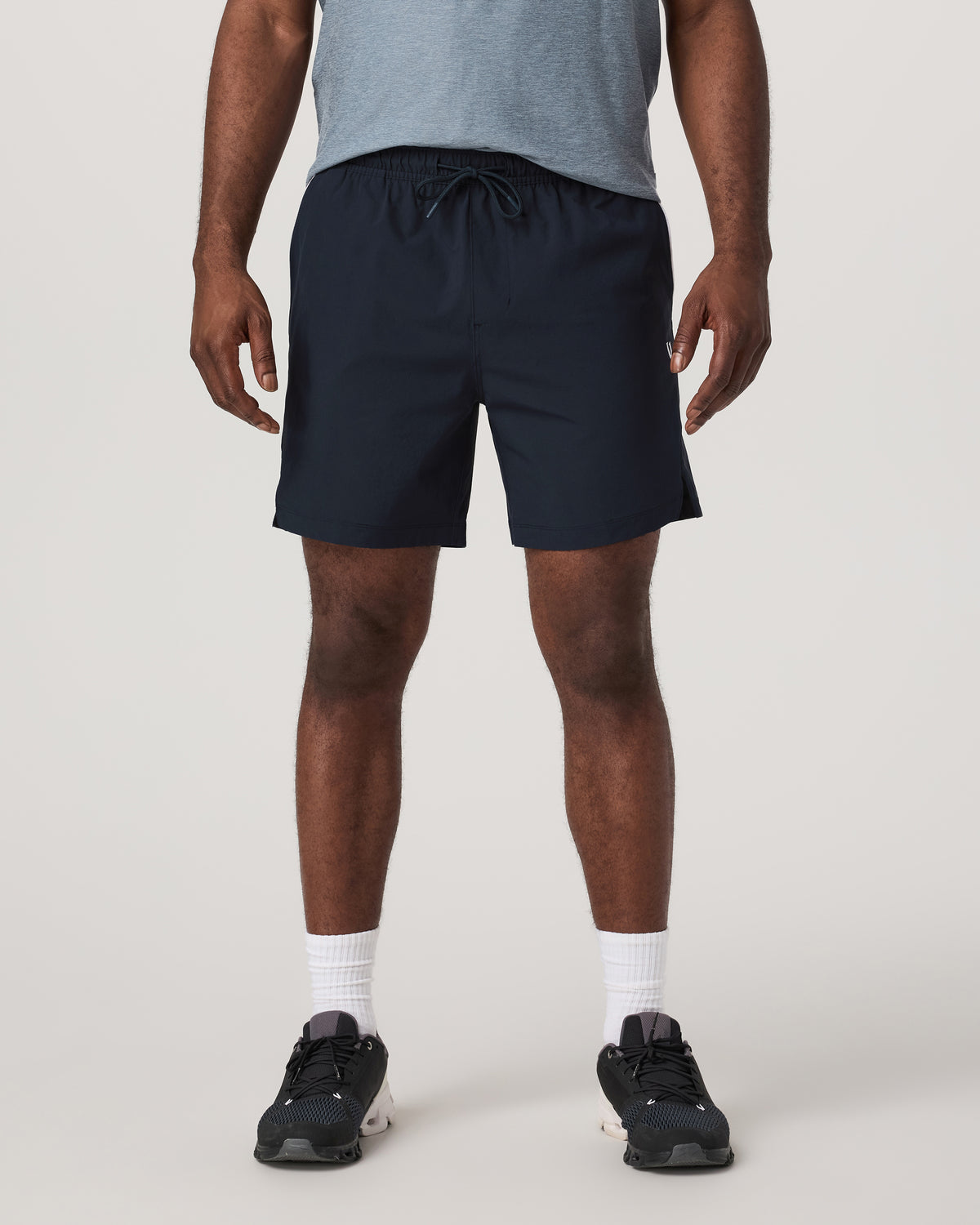 Crosscourt Short Unlined 7" Men's Navy Tennis Shorts - Image 5