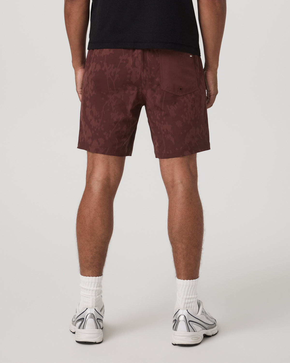 Kore Short Lined 7" Men's Dark Burnt Sienna Earth Shorts - Image 3