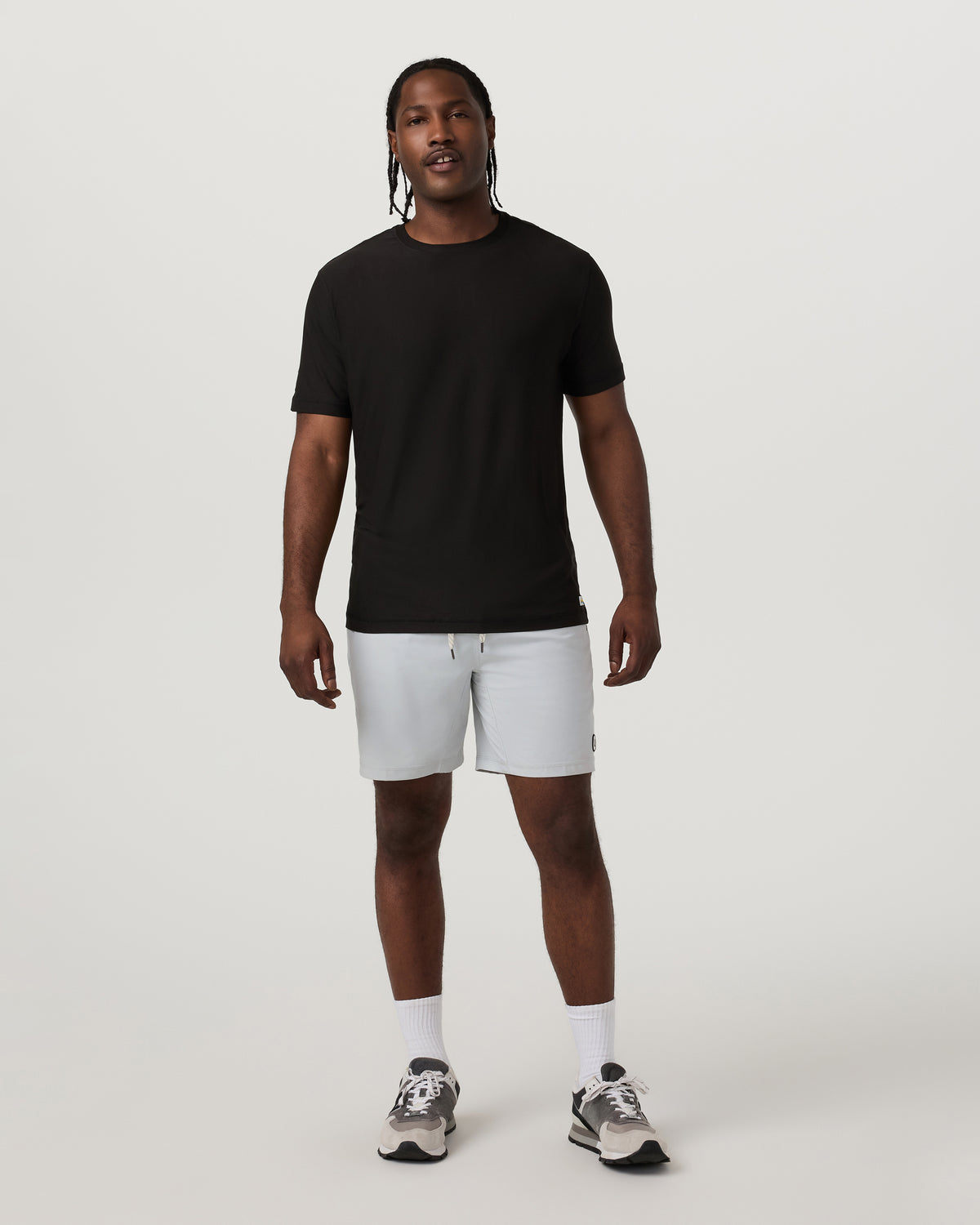 Kore Short Lined 7" Men's Sky Grey Athletic Shorts - Image 4