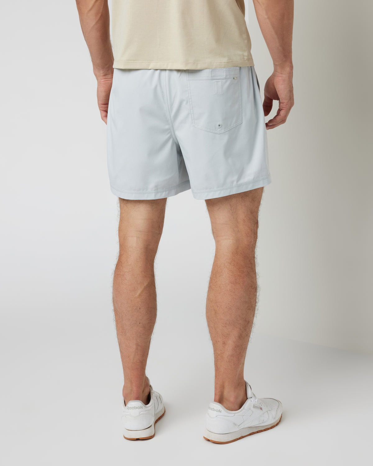 Kore Short Lined 5" Men's Sky Grey Athletic Shorts - Image 3