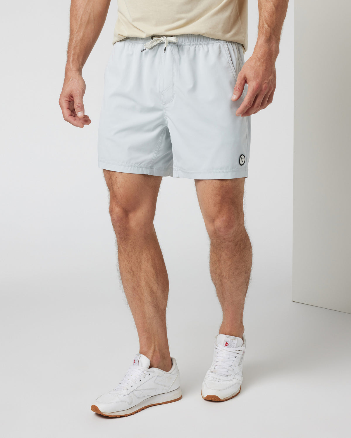 Kore Short Lined 5" Men's Sky Grey Athletic Shorts - Image 5