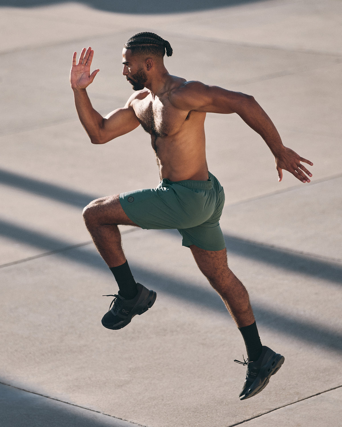 Kore Short Lined 7" Men's Agate Green Athletic Shorts
