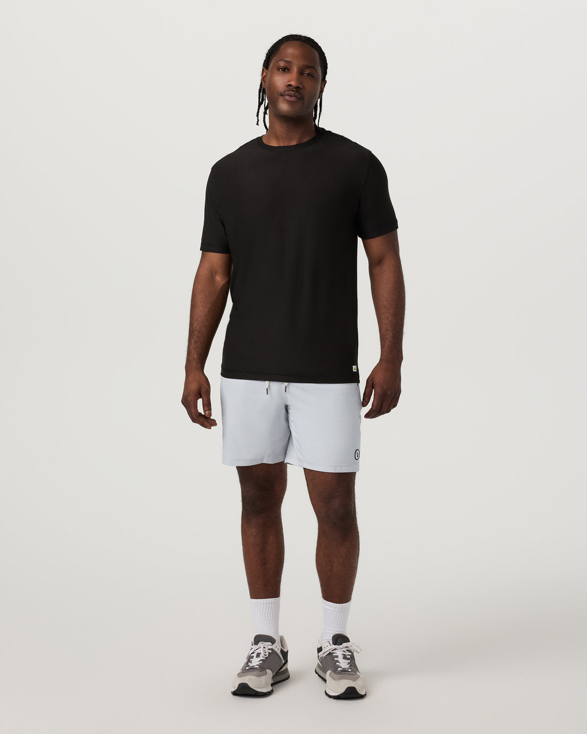 Kore Short Unlined 7" Sky Grey Unlined Athletic Shorts - Image 3
