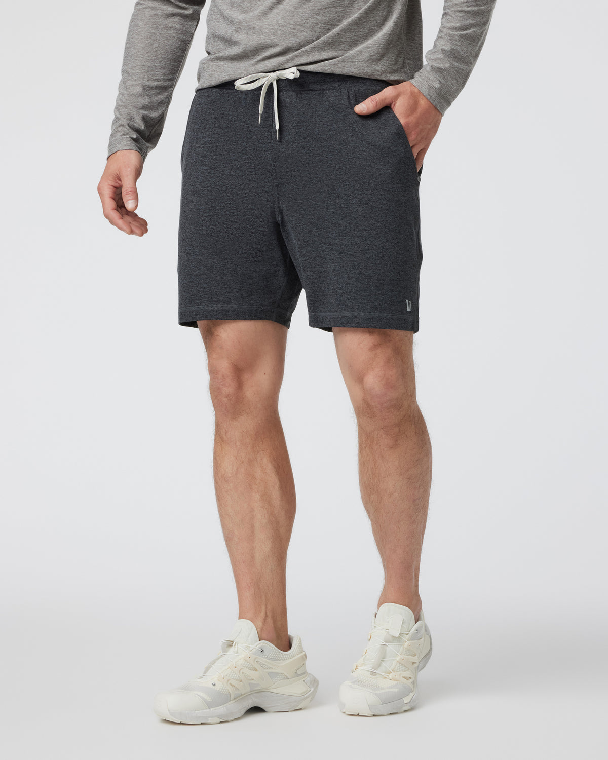 Ponto Short Men's Charcoal Grey Jogger Shorts