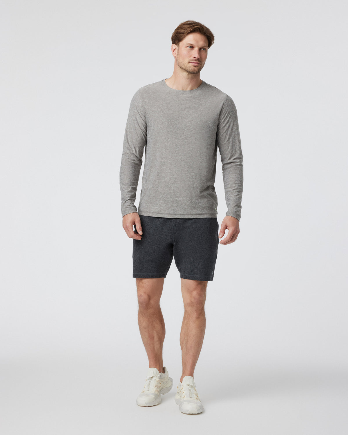 Ponto Short Men's Charcoal Grey Jogger Shorts - Image 3