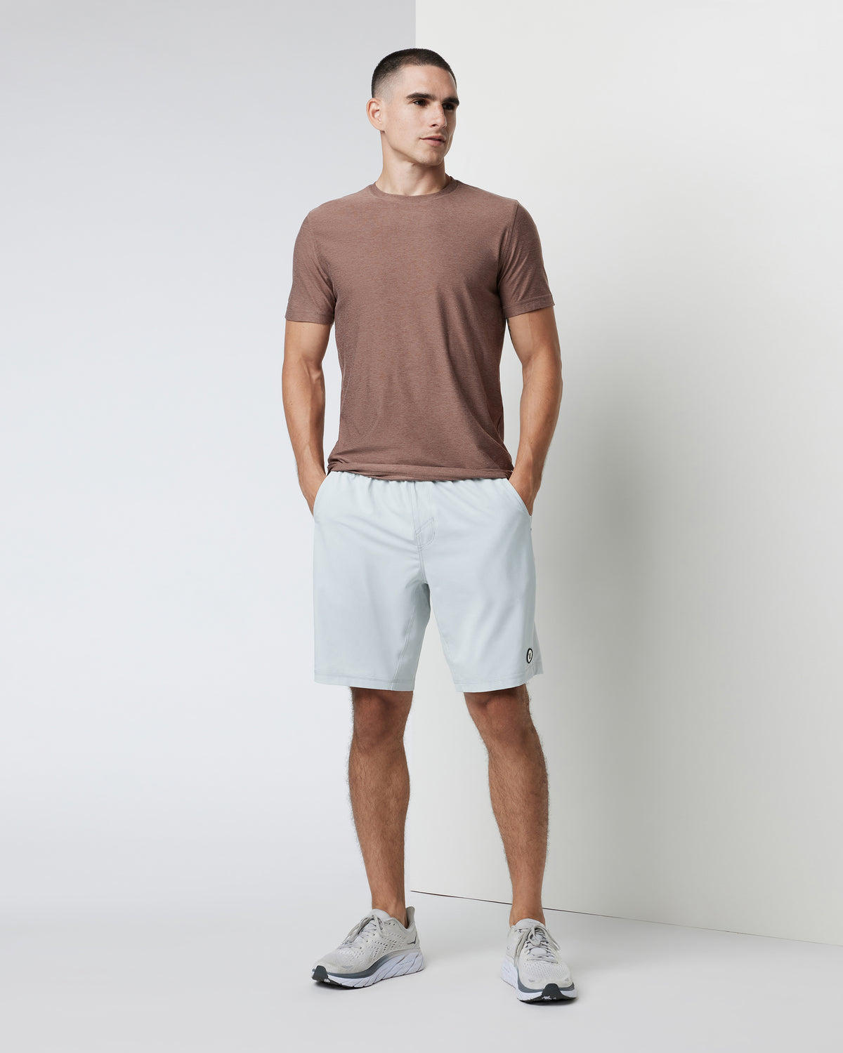 Kore Short Lined 9" Men's Sky Grey Athletic Shorts