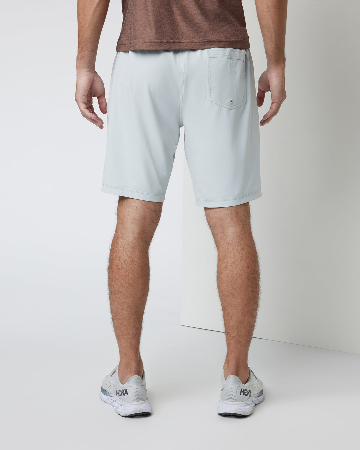 Kore Short Lined 9" Men's Sky Grey Athletic Shorts - Image 5