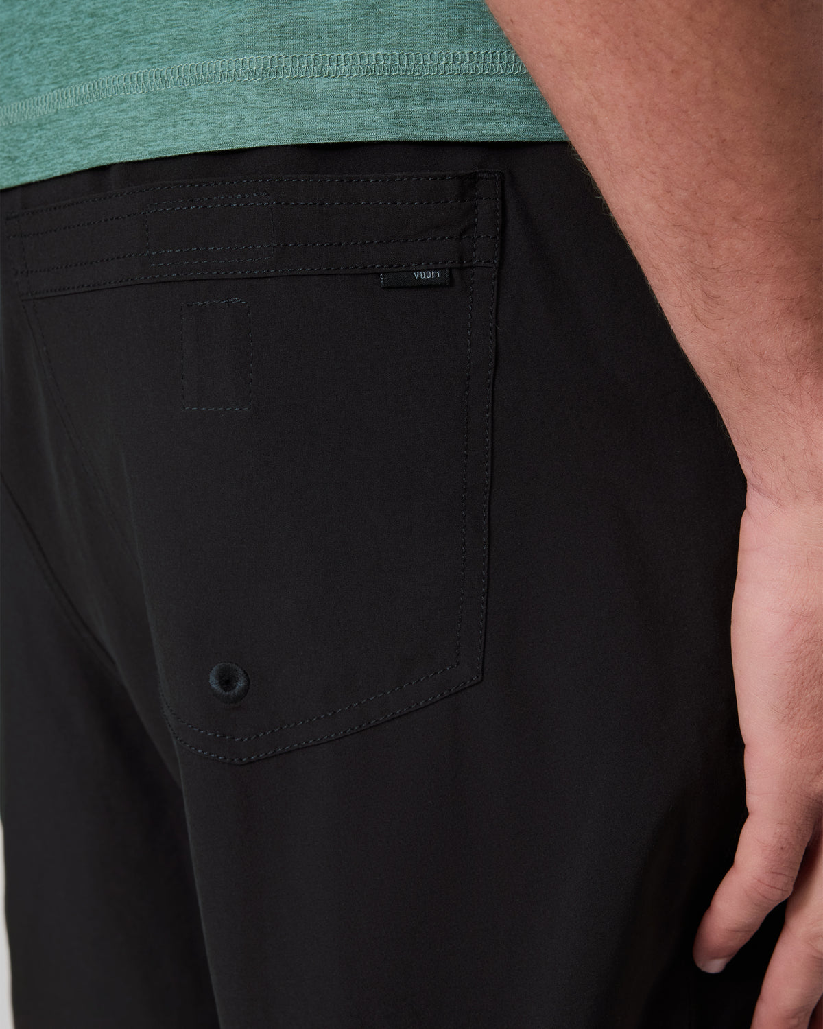 Kore Short Lined 7" Men's Black Tonal Athletic Shorts - Image 4