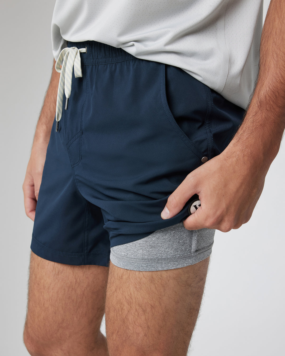 Kore Short Lined 5" Men's Ink Athletic Shorts - Image 2