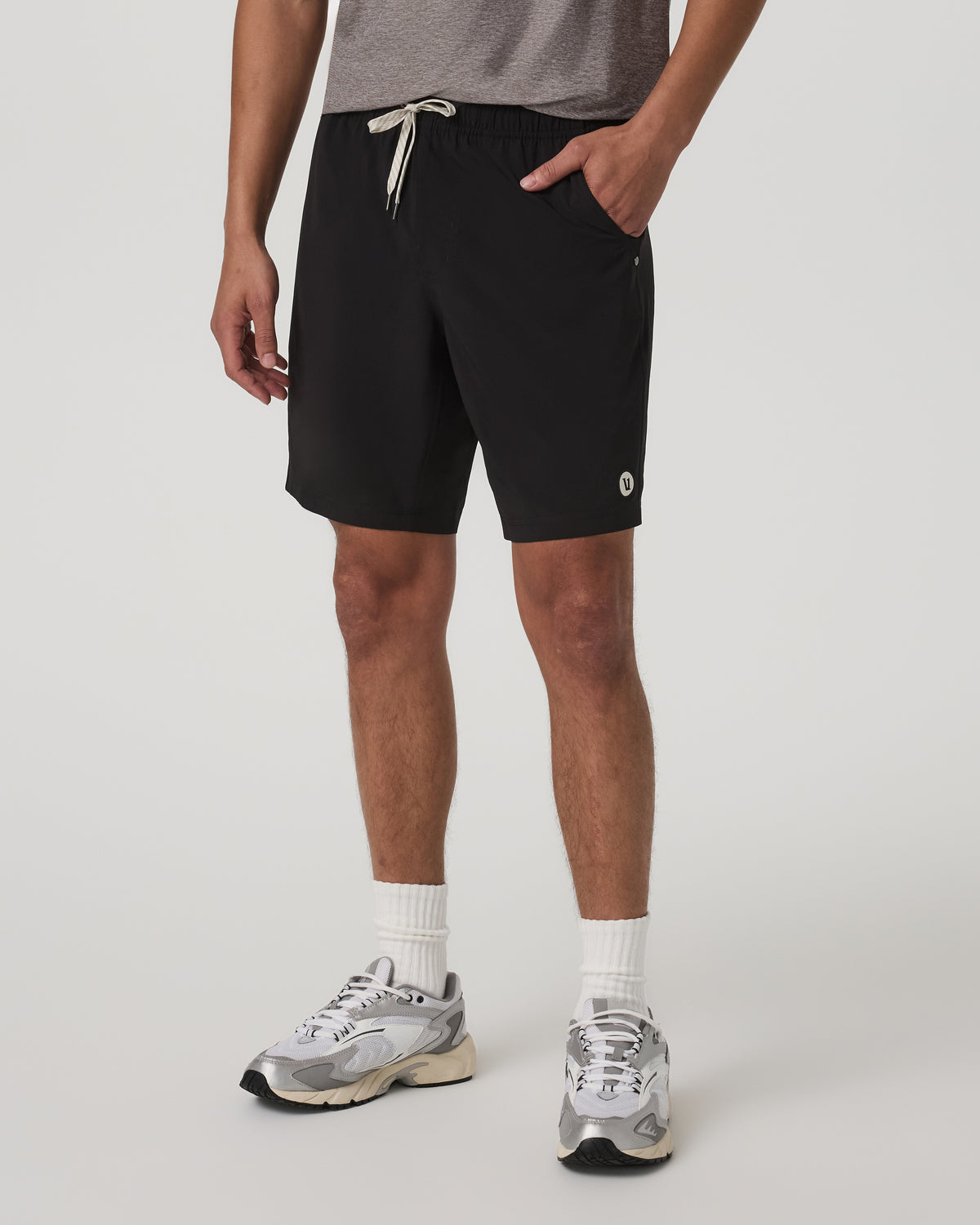 Kore Short Unlined 9" Men's Black Athletic Shorts - Image 2