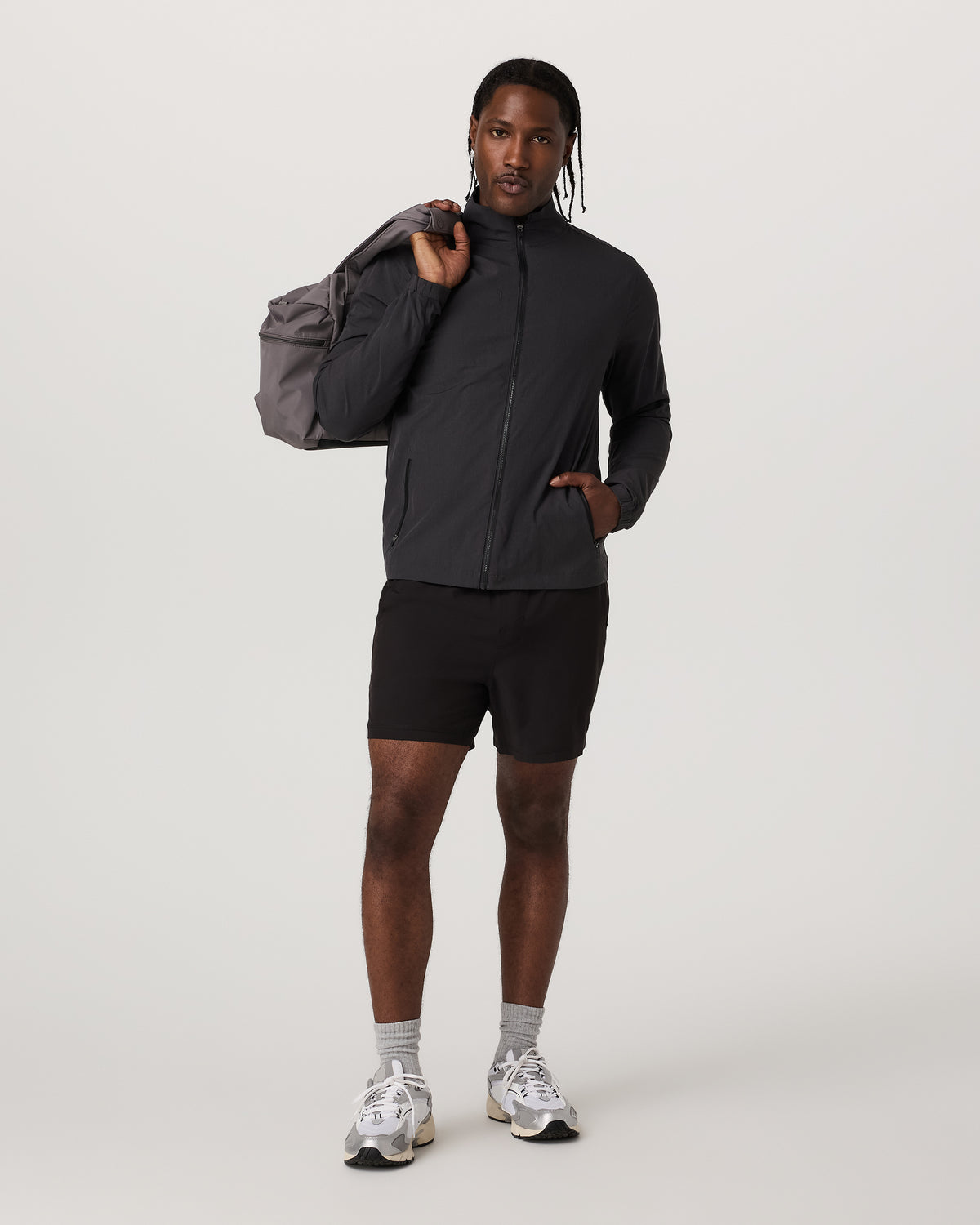 Kore Short Lined 5" Black Tonal Athletic Shorts - Image 5