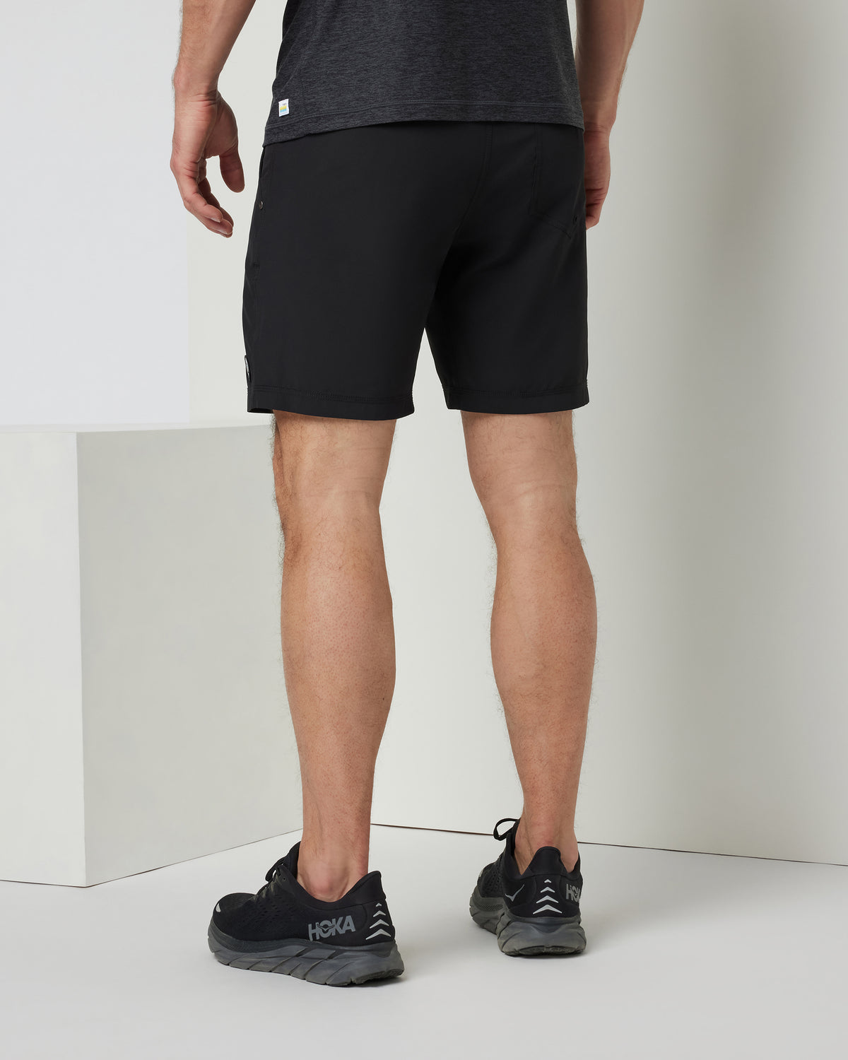 Kore Short Lined 9" Men's Black Shorts 9 Inch Inseam - Image 3
