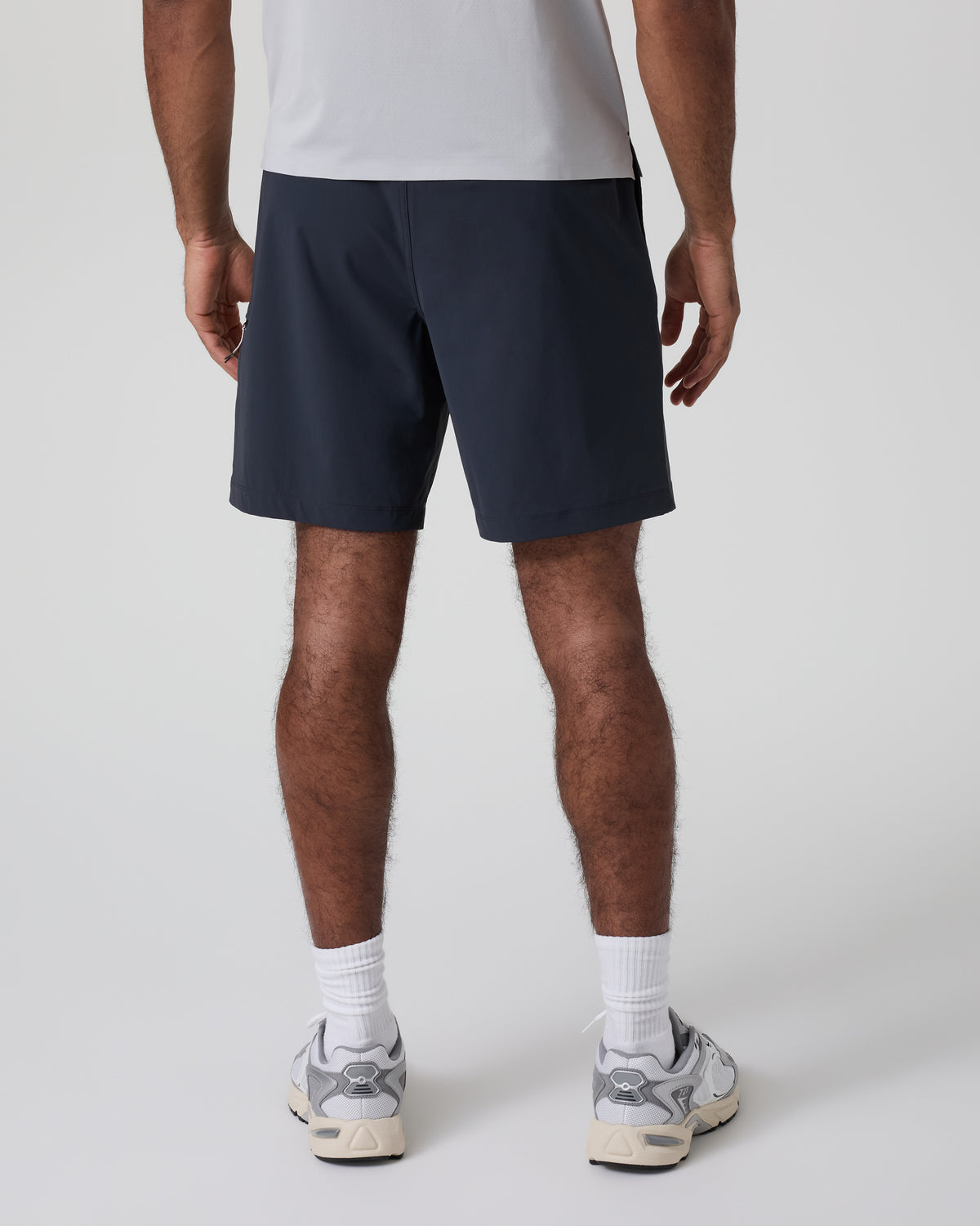 Fleet Sport Short Unlined Classic Fit 7" Navy - Image 3