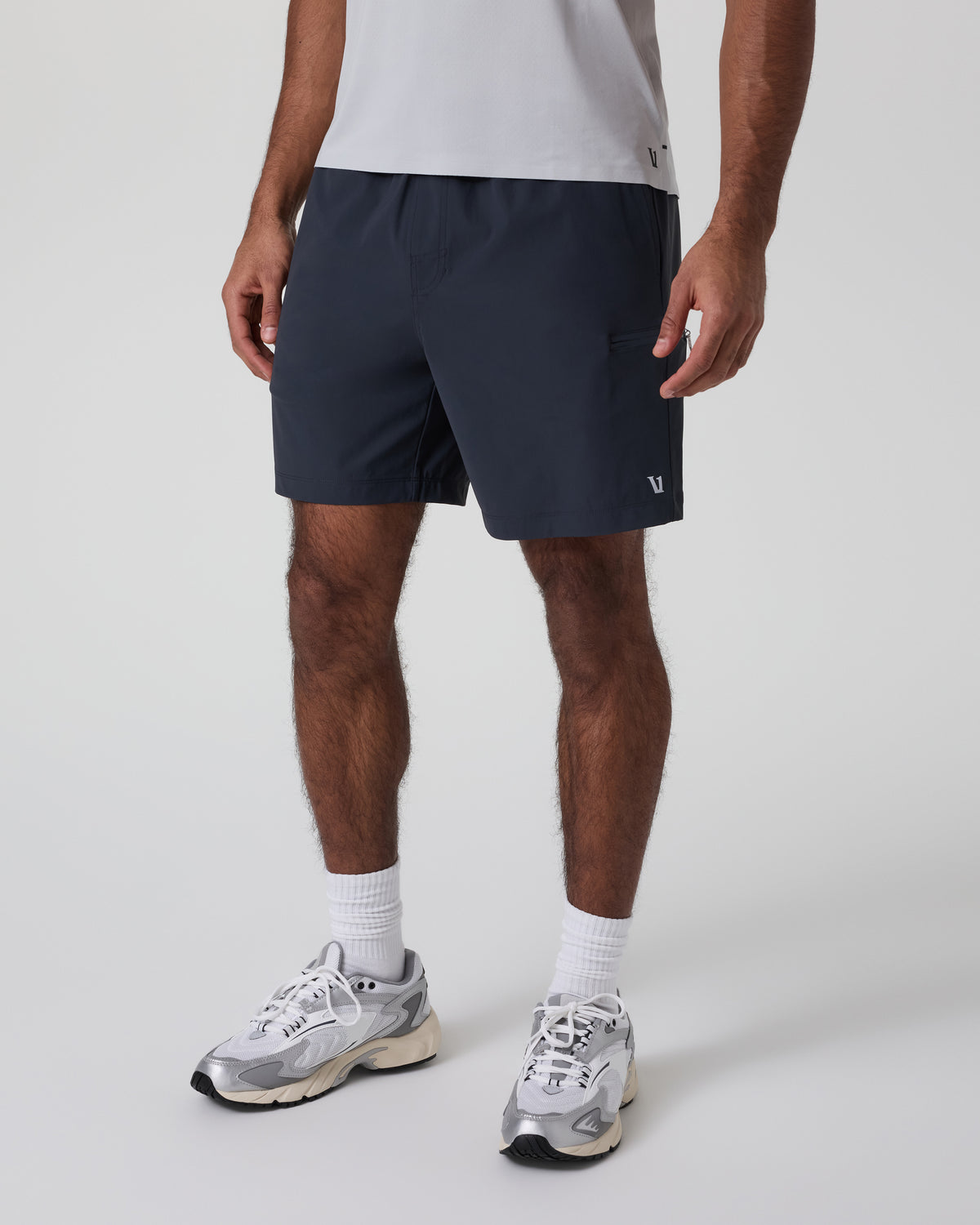 Fleet Sport Short Unlined Classic Fit 7" Navy - Image 5