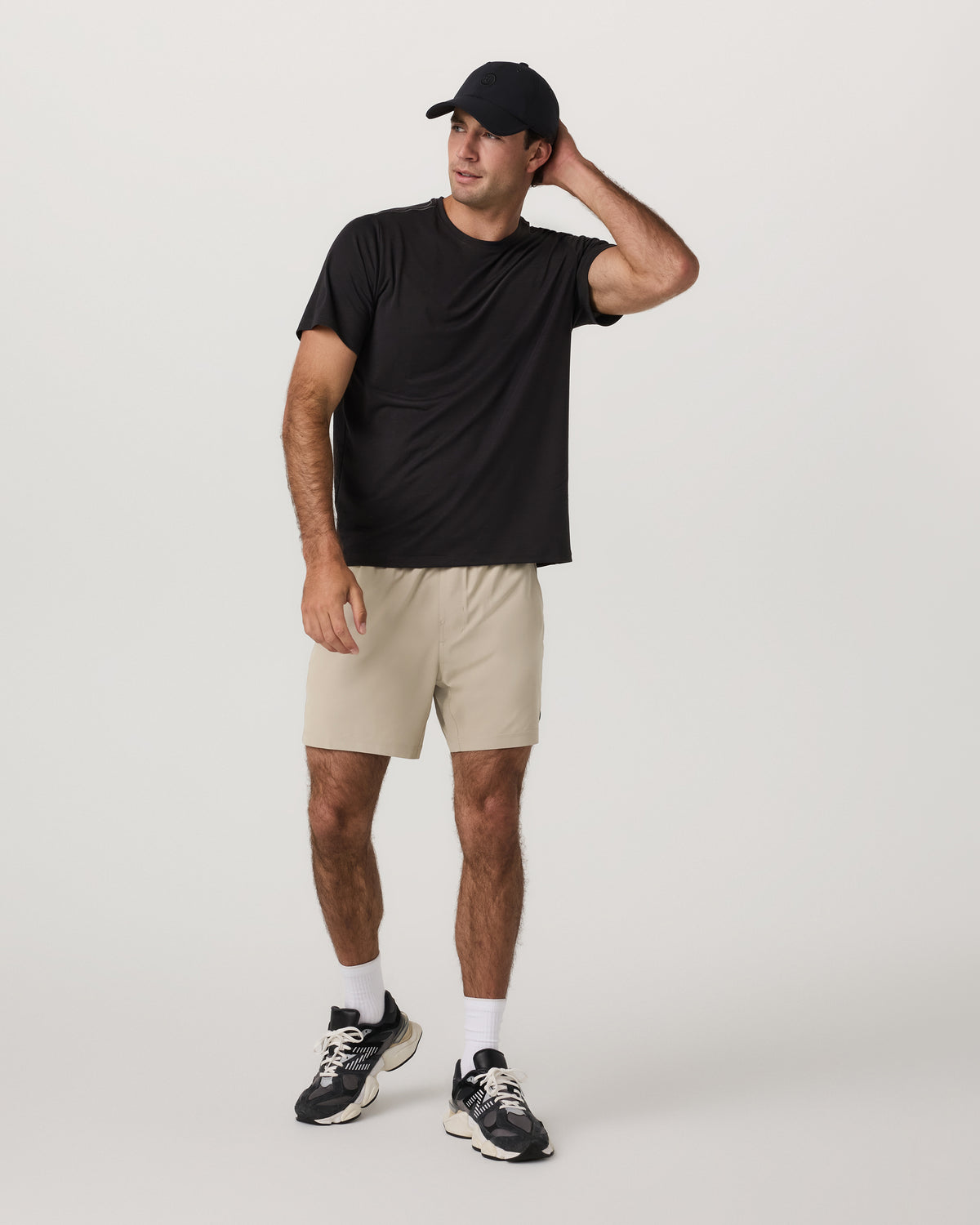 Kore Short Unlined 5" Men's Toast Athletic Fit Shorts - Image 4