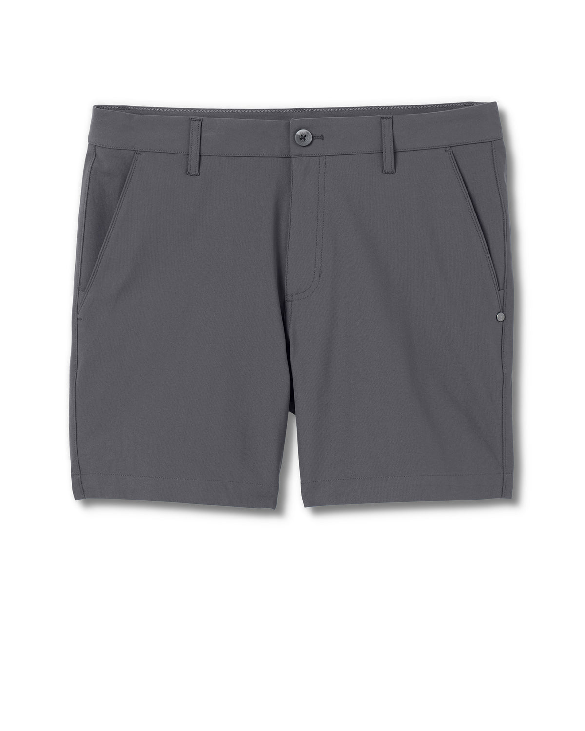 Meta Short 6" Men's Charcoal Chino Shorts - Image 4