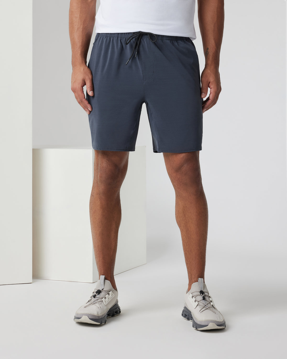 Elevate Kore Short Lined 7" Men's Navy Performance Shorts