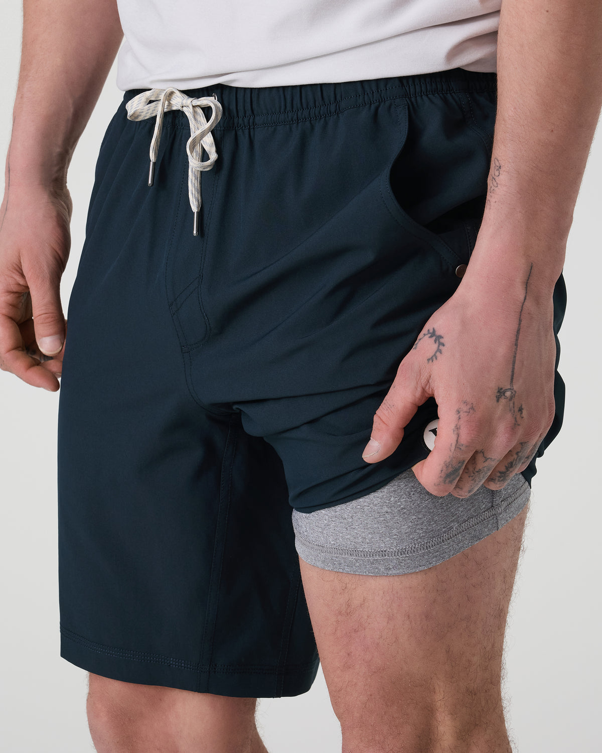 Kore Short Lined 9" Men's Ink Athletic Shorts - Image 2