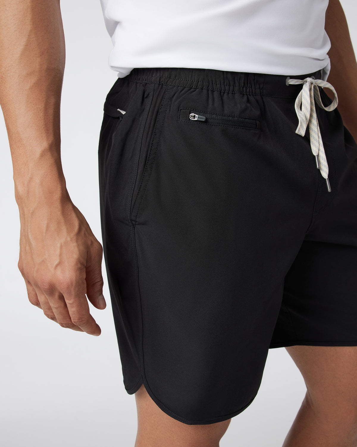 Banks Short Men's Black Performance Shorts - Image 2