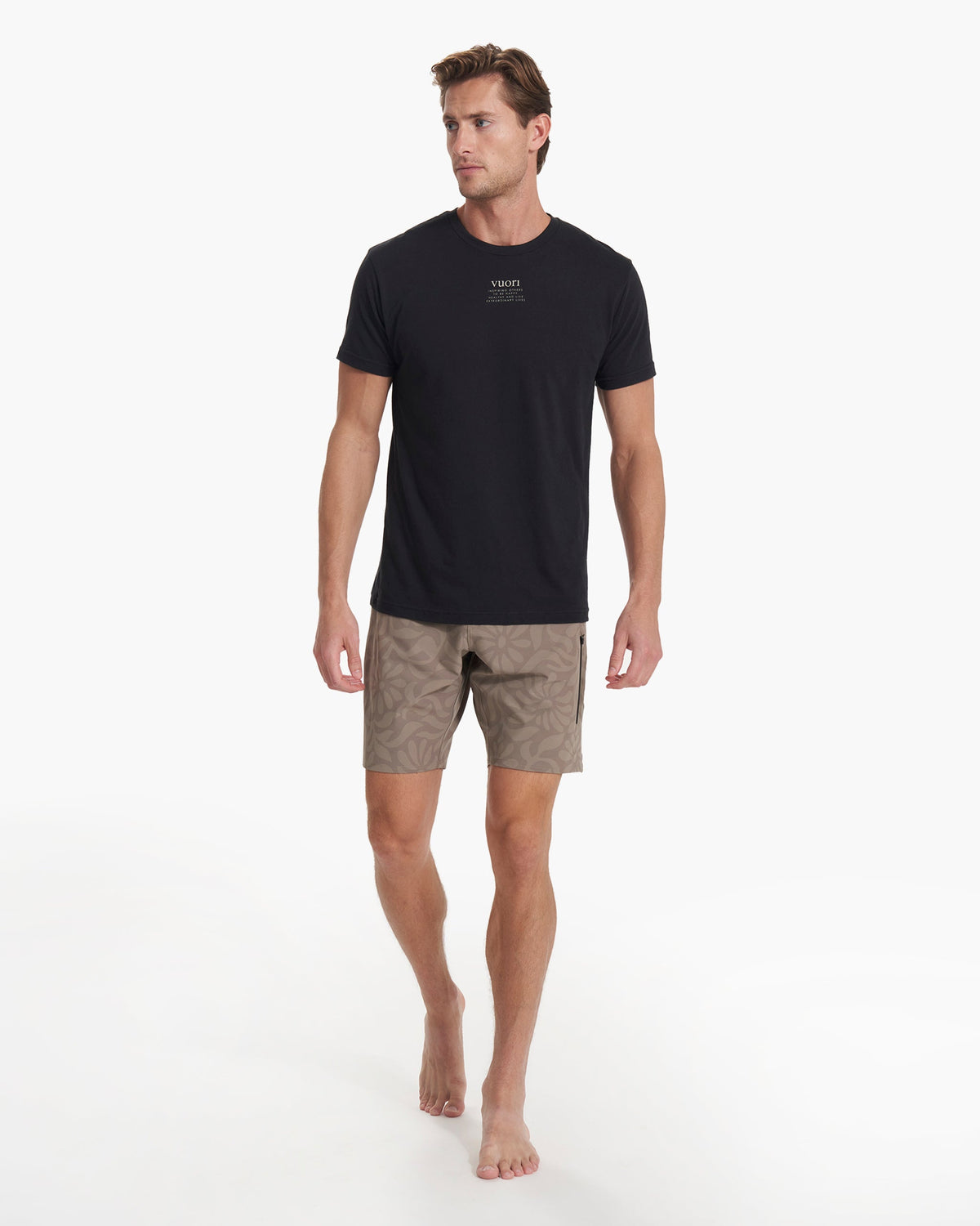 Infinity Boardshort Men's Taupe Big Samba Boardshorts - Image 4