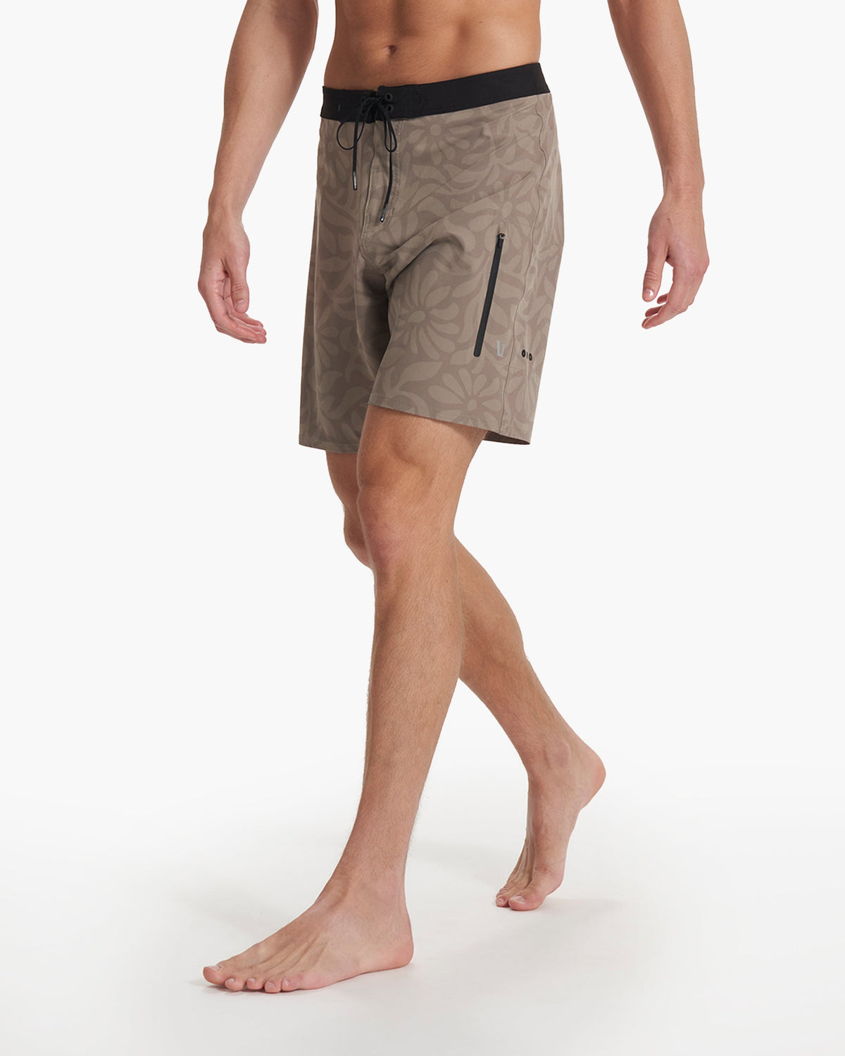 Infinity Boardshort Men's Taupe Big Samba Boardshorts - Image 5