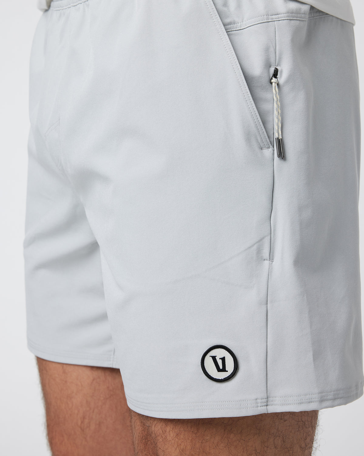 Maverick Volley Short Men's Sky Grey Hybrid Shorts - Image 2