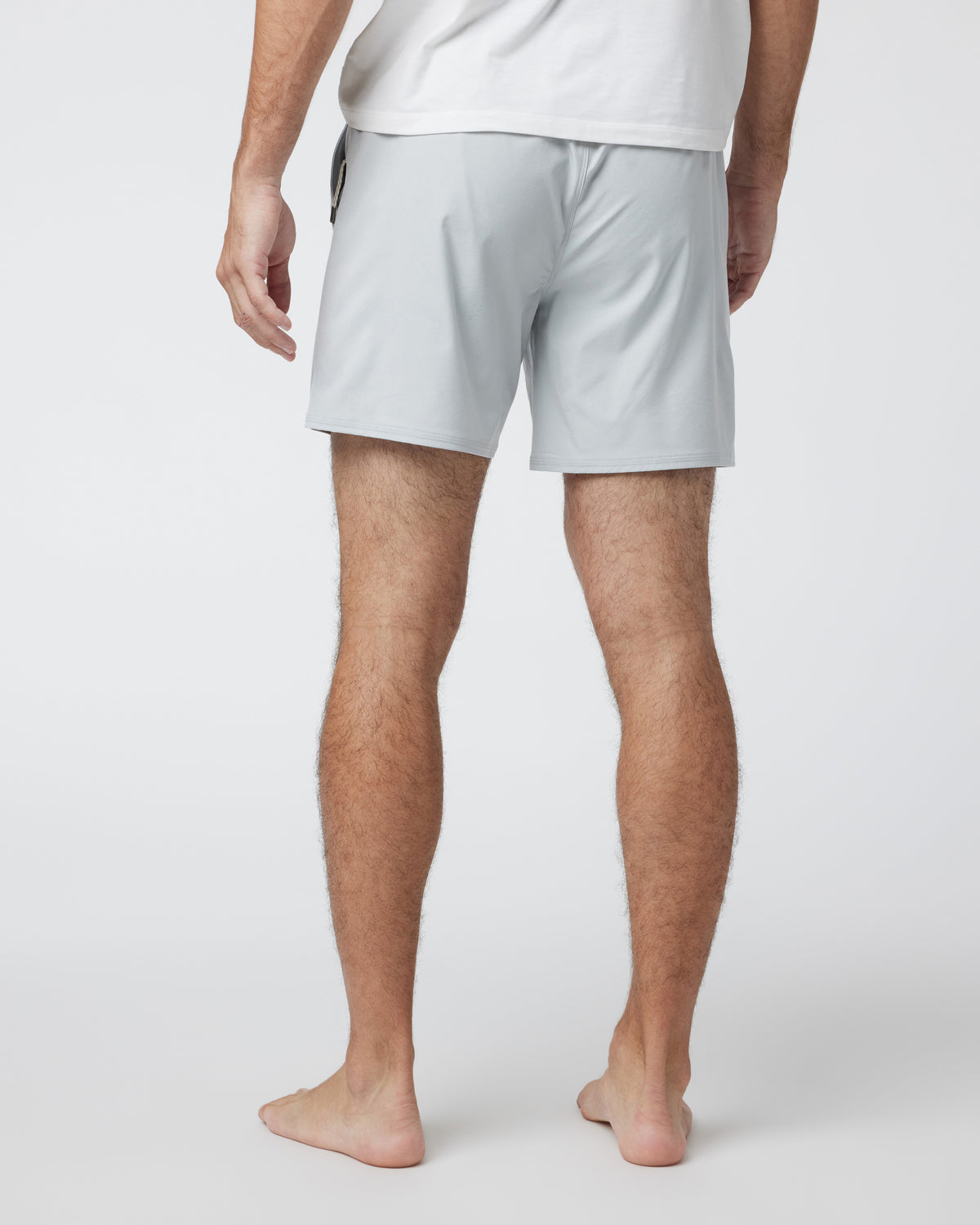 Maverick Volley Short Men's Sky Grey Hybrid Shorts - Image 4