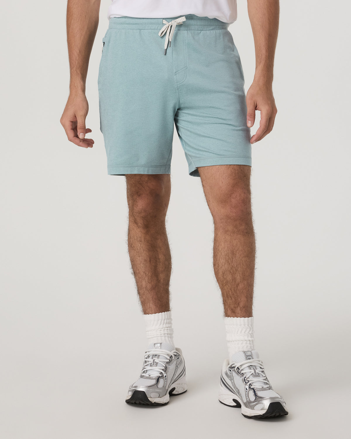 Men's Ponto Performance Short 7" Misty Blue Heather
