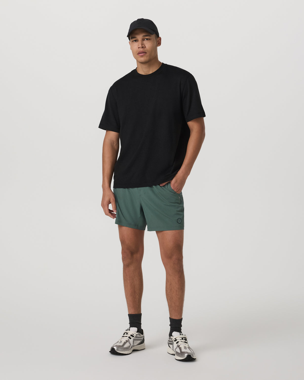 Kore Short Lined 5" Men's Agate Green Athletic Shorts - Image 4