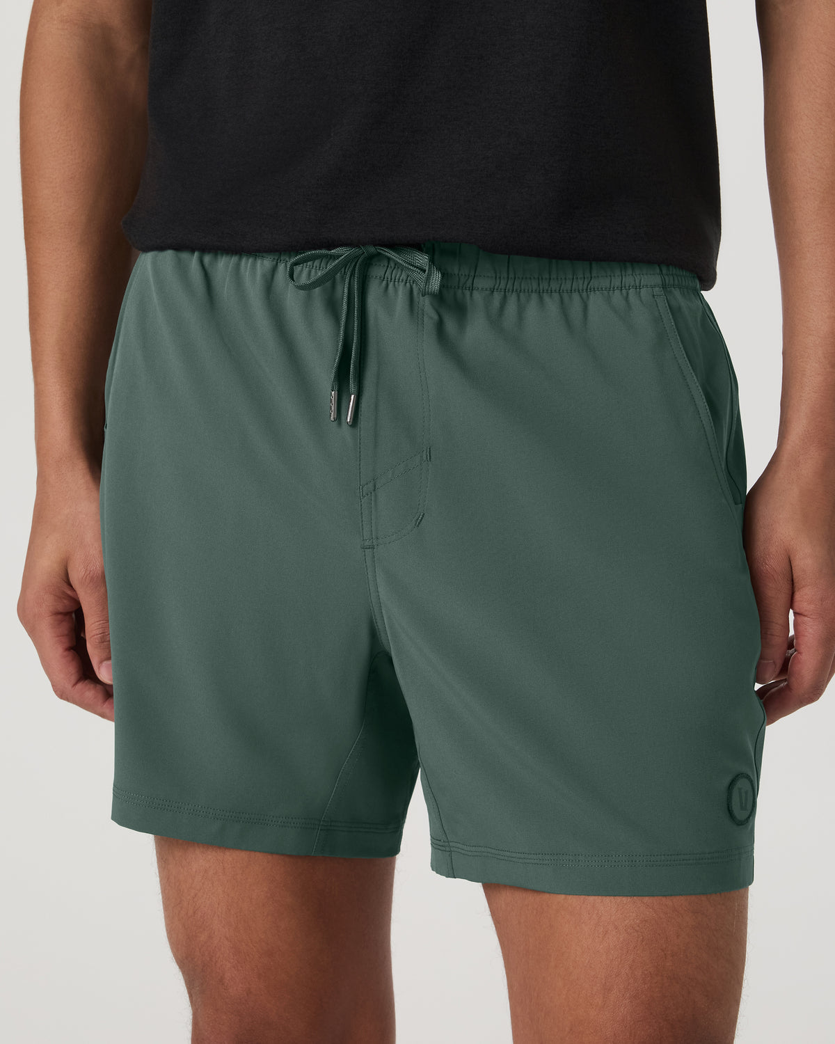 Kore Short Lined 5" Men's Agate Green Athletic Shorts - Image 5