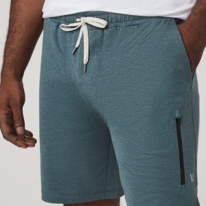 Men's Sunday Performance Short 8" Blue Sea Heather
