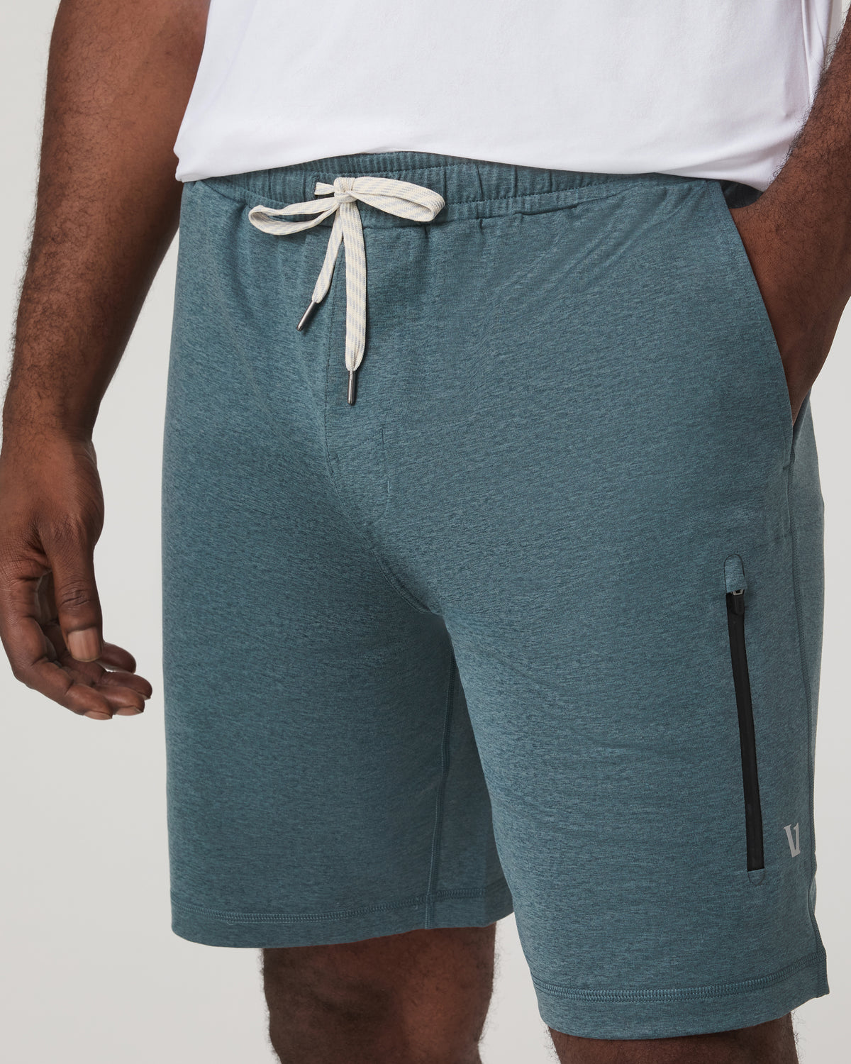 Men's Sunday Performance Short 8" Blue Sea Heather