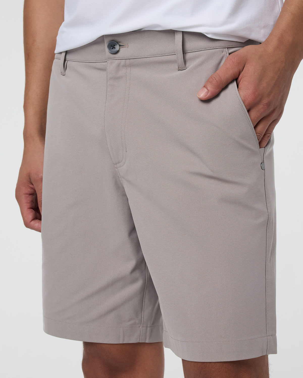 Meta Short 8" Mocha Chino Shorts - Image 2