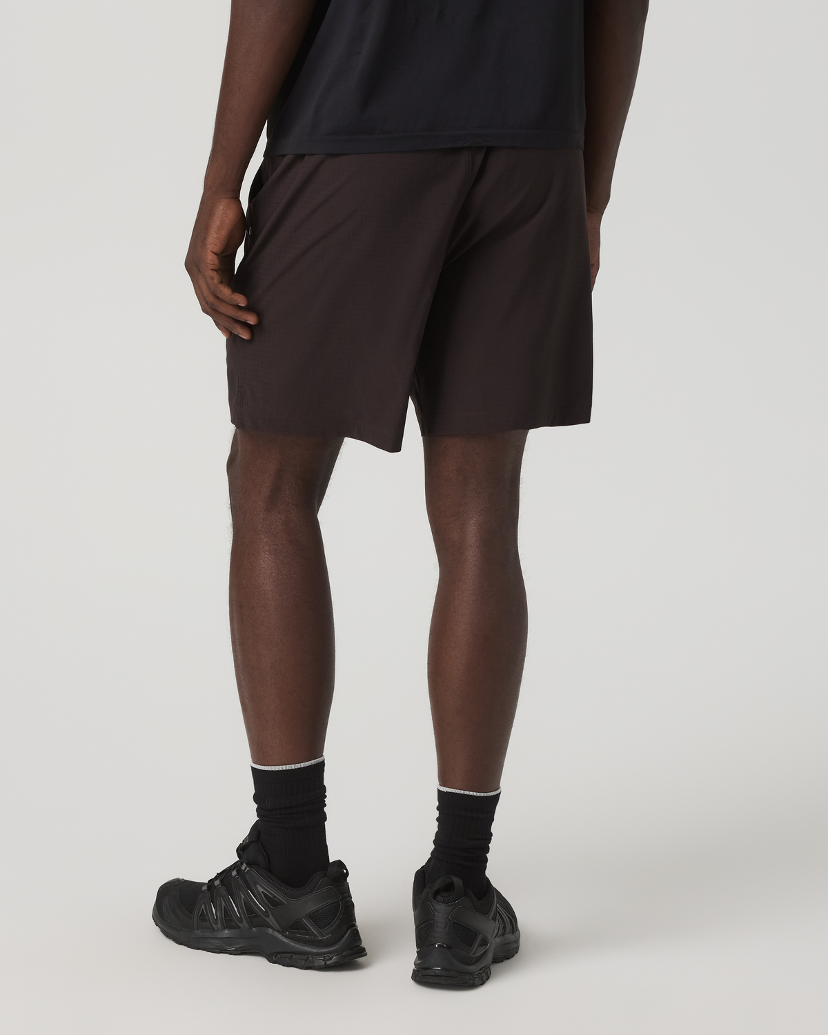 HardKore Short Lined 7" Men's Carbon Performance Shorts - Image 4
