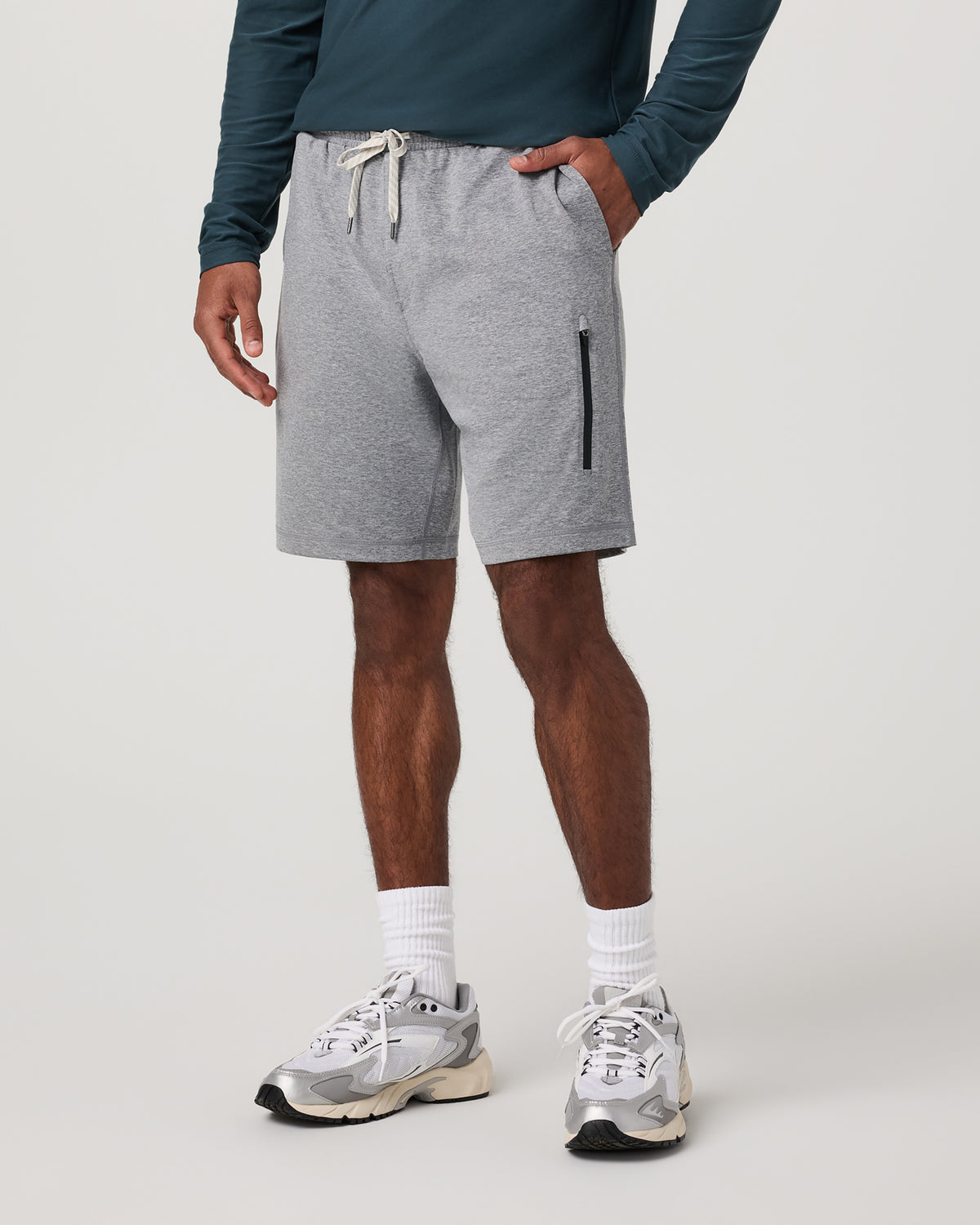 Sunday Performance Short 8.5" Grey Heather - Image 2