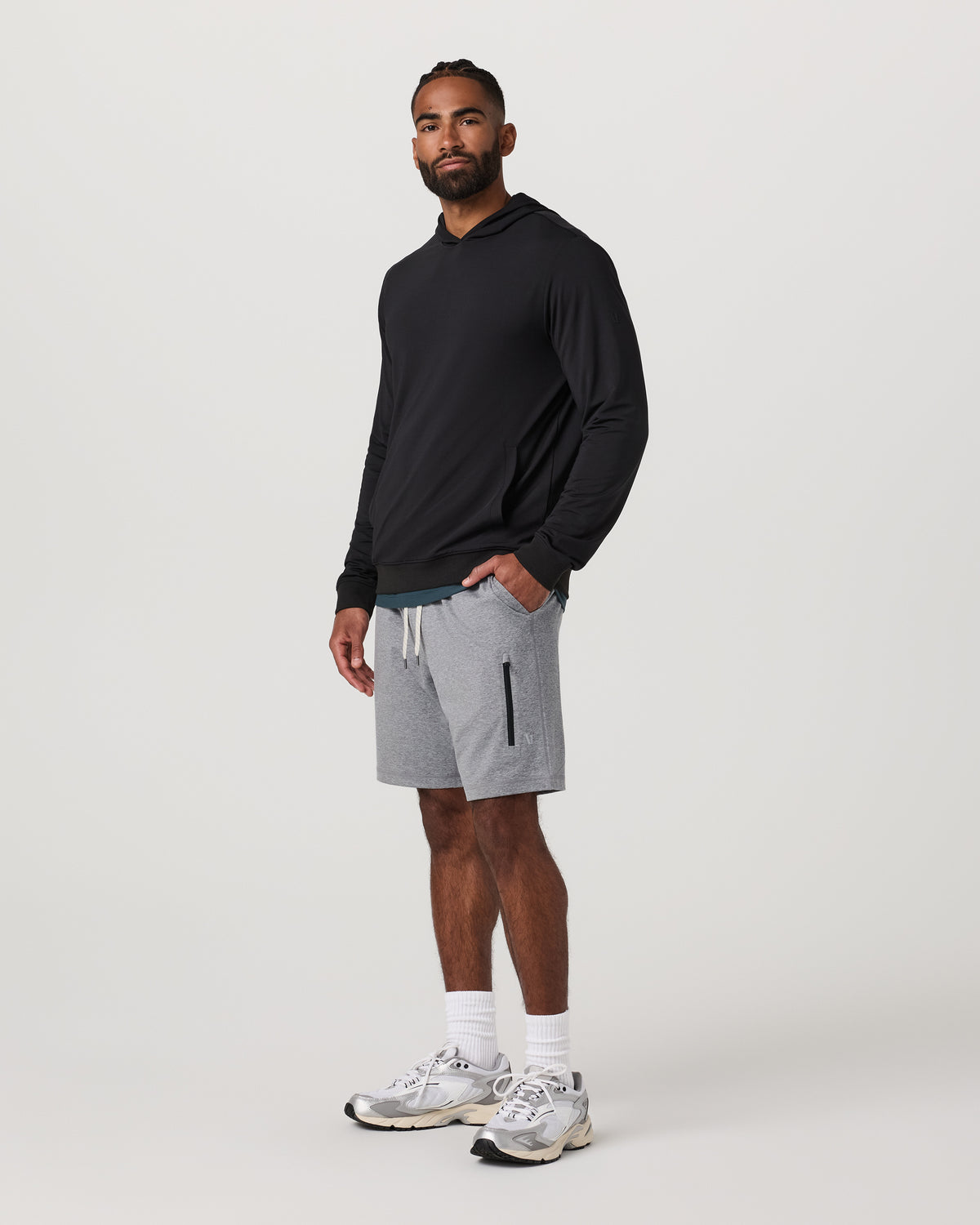 Sunday Performance Short 8.5" Grey Heather - Image 4