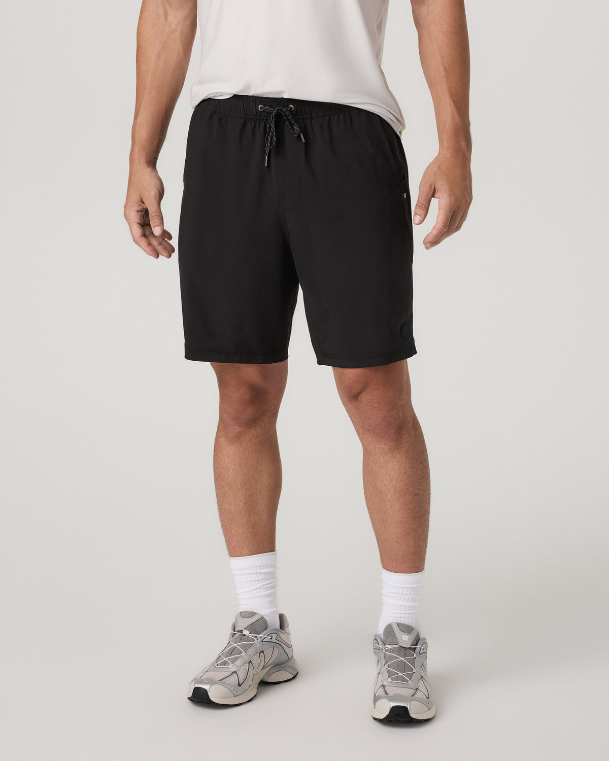 Kore Short Lined 9" Black Tonal Athletic Shorts