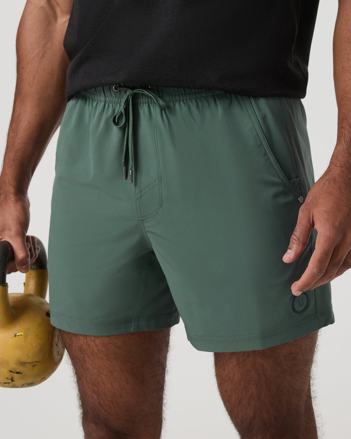 Kore Short Unlined 5" Men's Agate Green Athletic Shorts